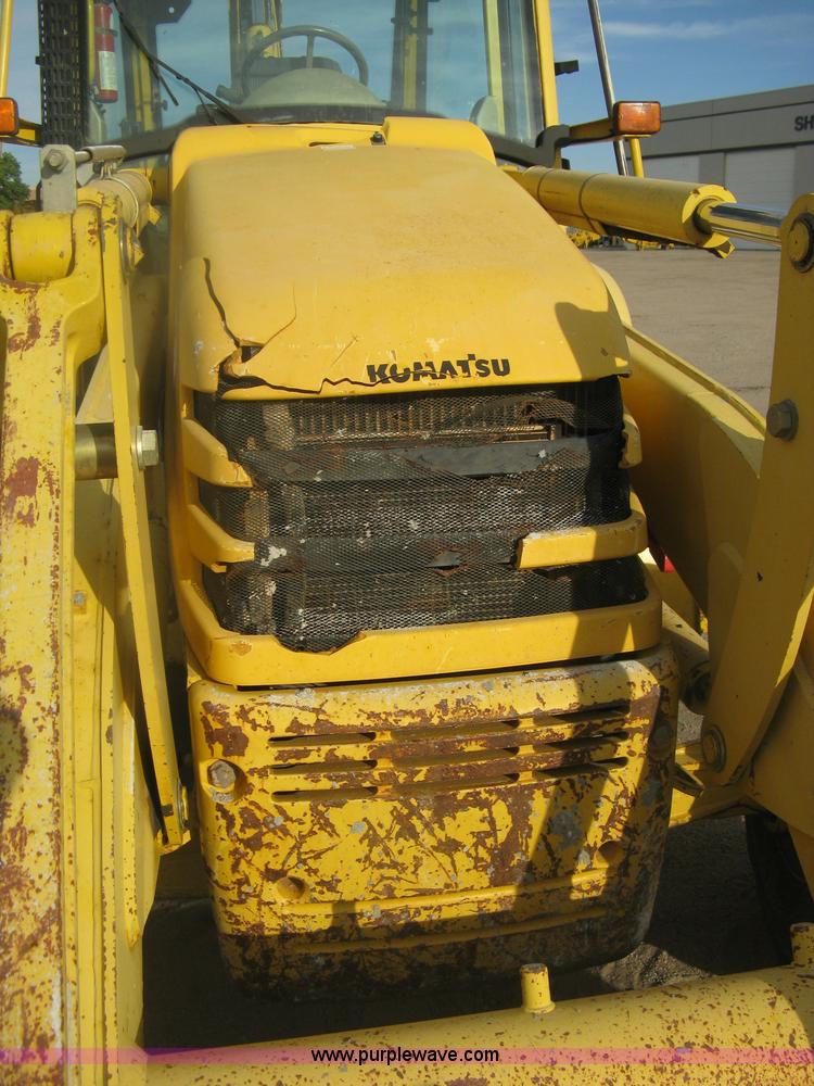 image for item H6434 2002 Komatsu WB140-2 backhoe
