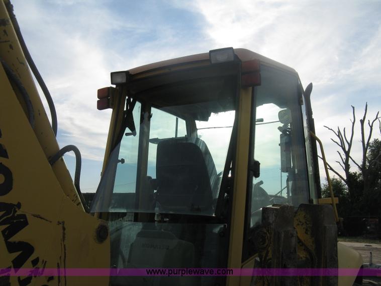 image for item H6434 2002 Komatsu WB140-2 backhoe