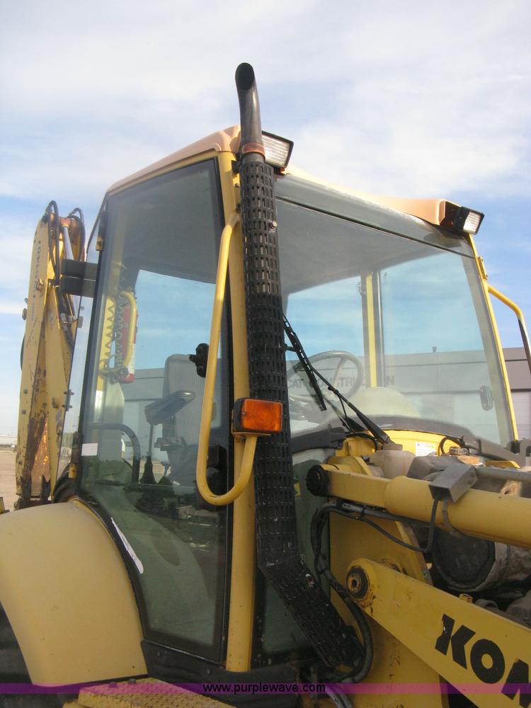 image for item H6434 2002 Komatsu WB140-2 backhoe