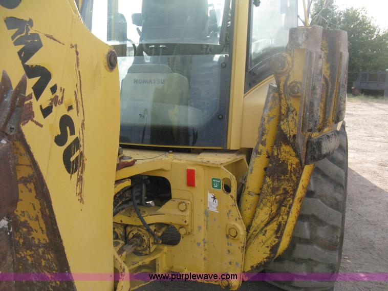 image for item H6434 2002 Komatsu WB140-2 backhoe