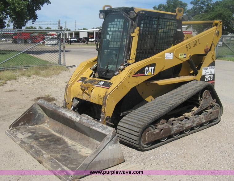 image for item H6435 2008 Caterpillar 287B Turbo track skid steer
