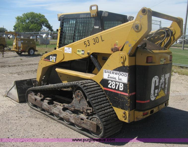 image for item H6435 2008 Caterpillar 287B Turbo track skid steer