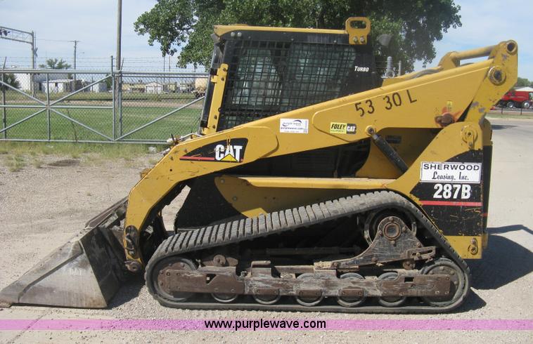 image for item H6435 2008 Caterpillar 287B Turbo track skid steer