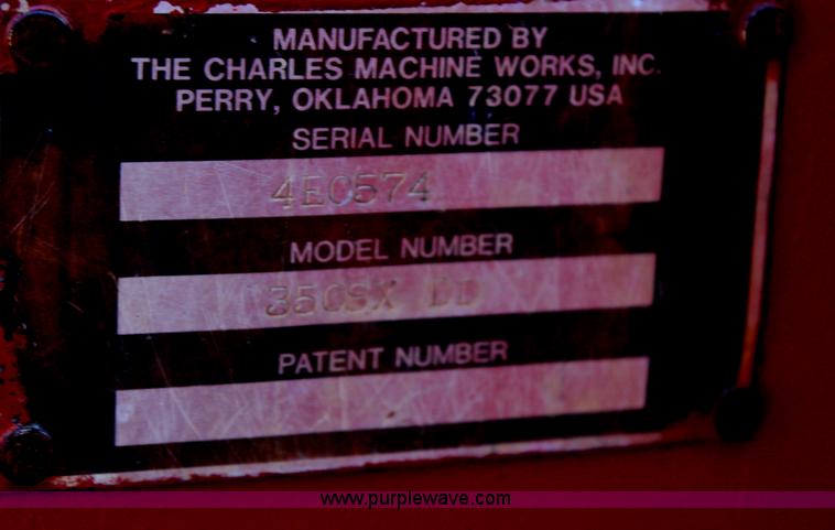 image for item H6850 1988 Ditch Witch 350SX DD vibratory plow