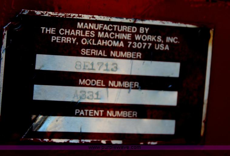 image for item H6850 1988 Ditch Witch 350SX DD vibratory plow