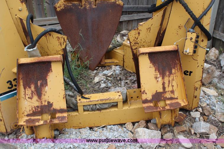 image for item H6851 Vermeer 3300 tree spade skid steer attachment