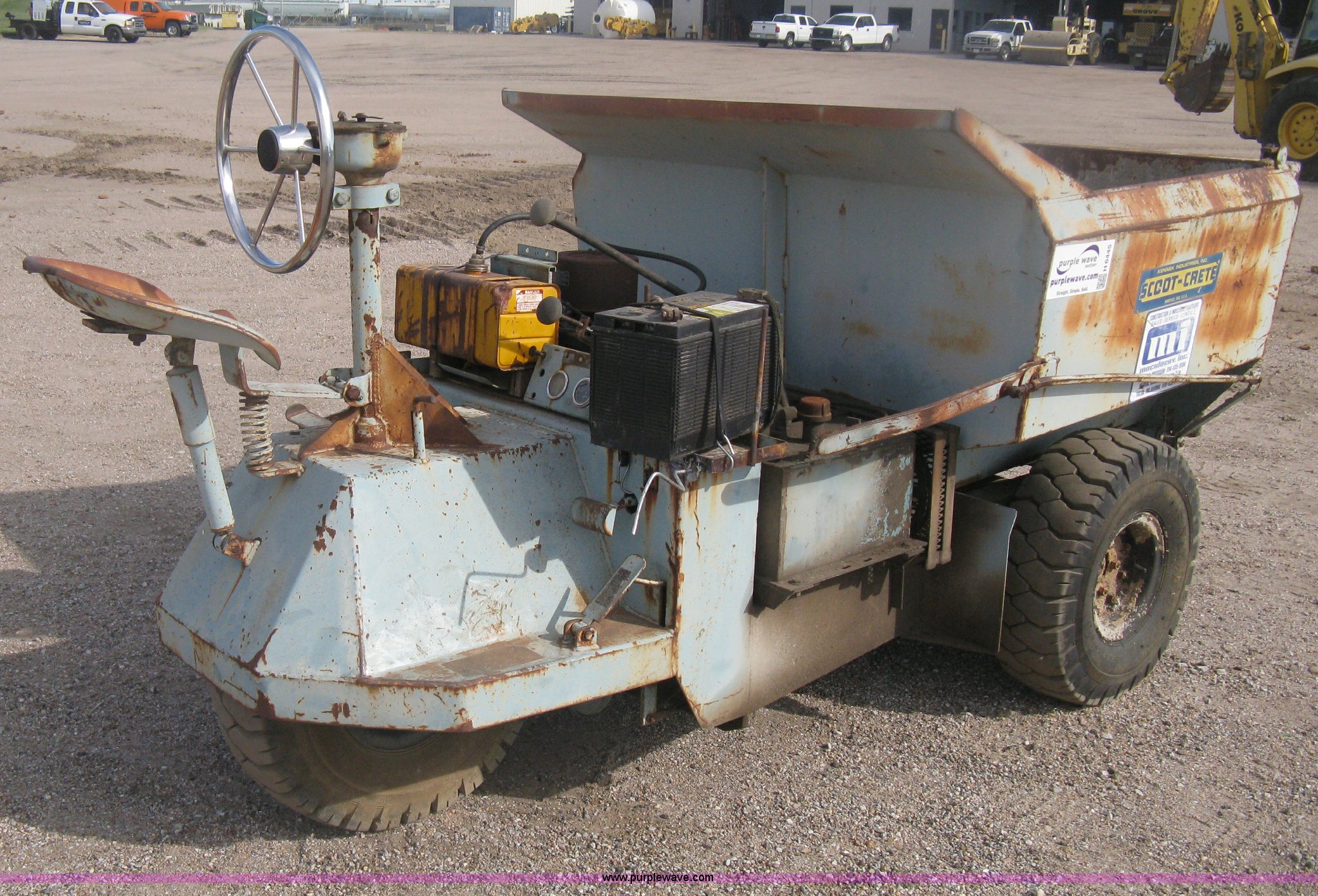 Kennek ScootCrete concrete buggy in Wichita, KS Item H6445 sold