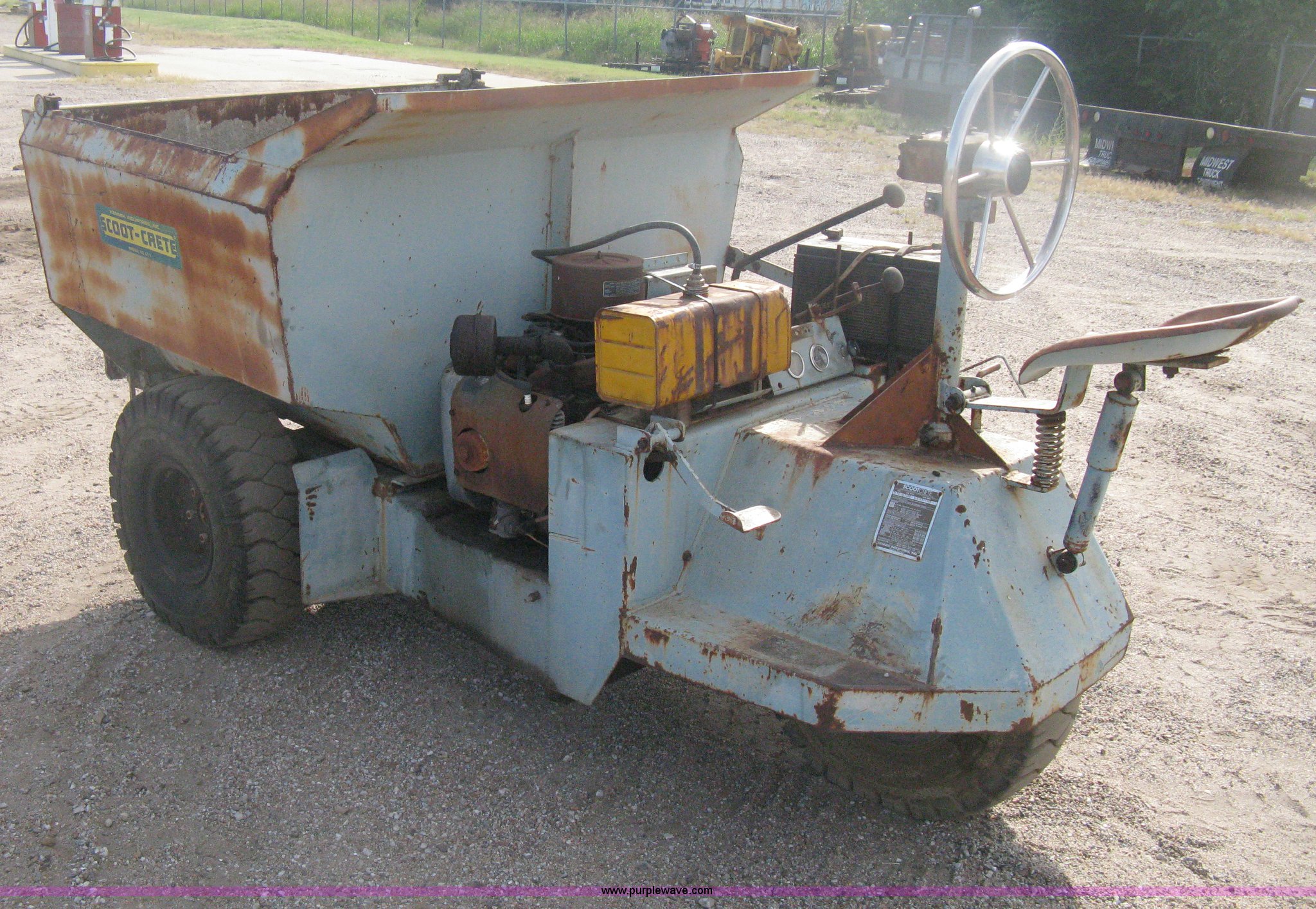 Kennek ScootCrete concrete buggy in Wichita, KS Item H6445 sold