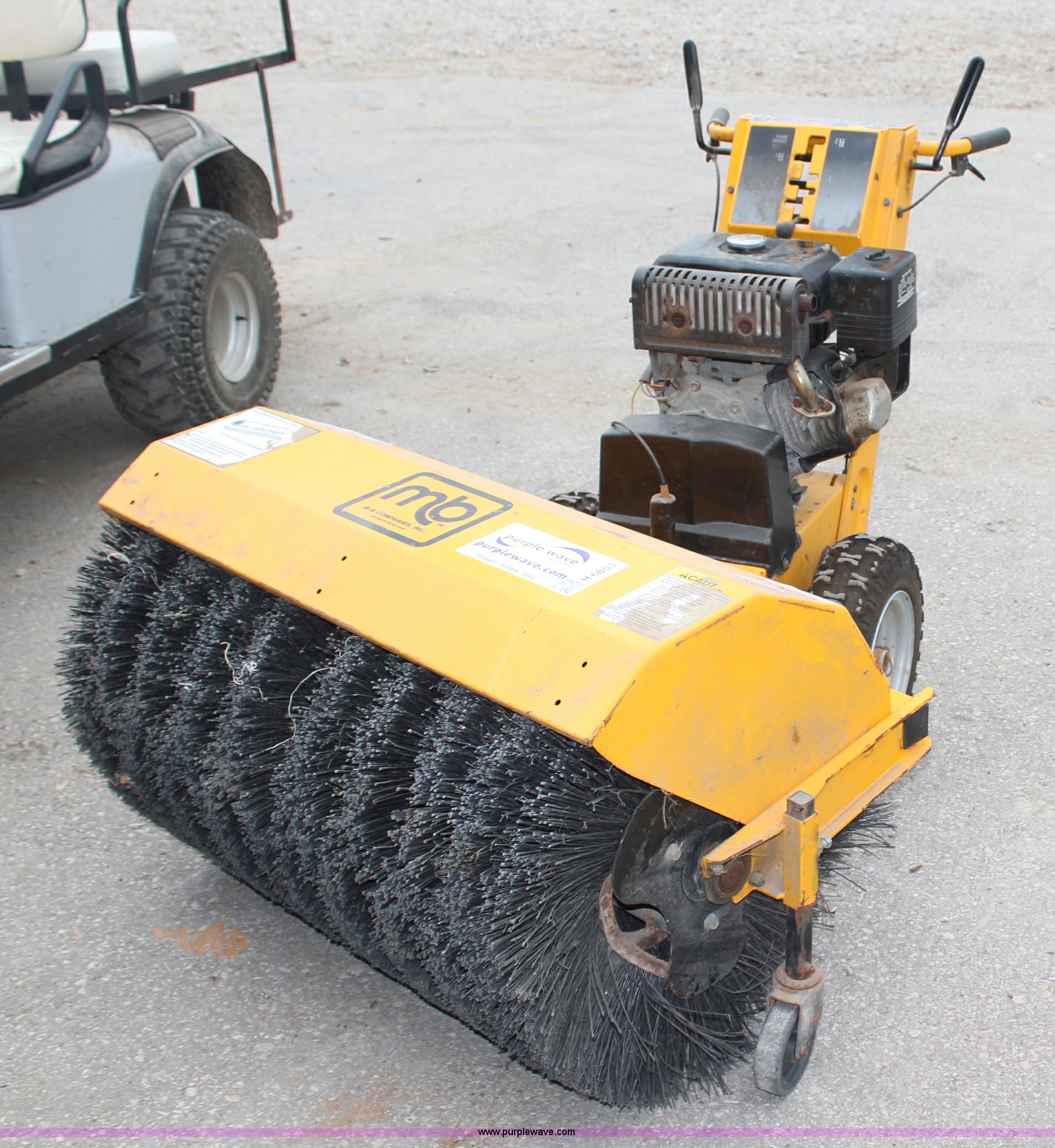 MB broom in Shawnee, KS Item H6853 sold Purple Wave