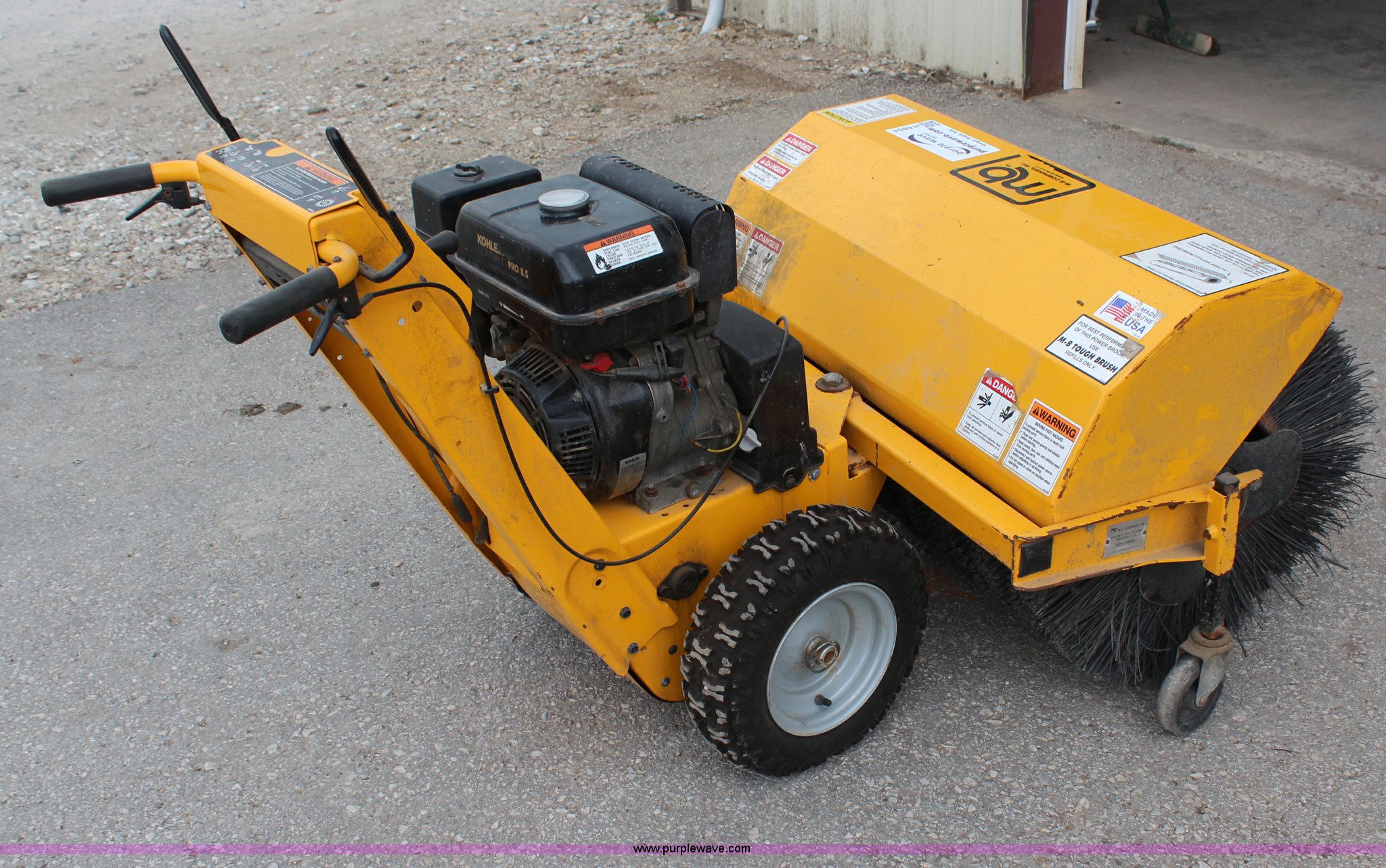 MB broom in Shawnee, KS Item H6854 sold Purple Wave