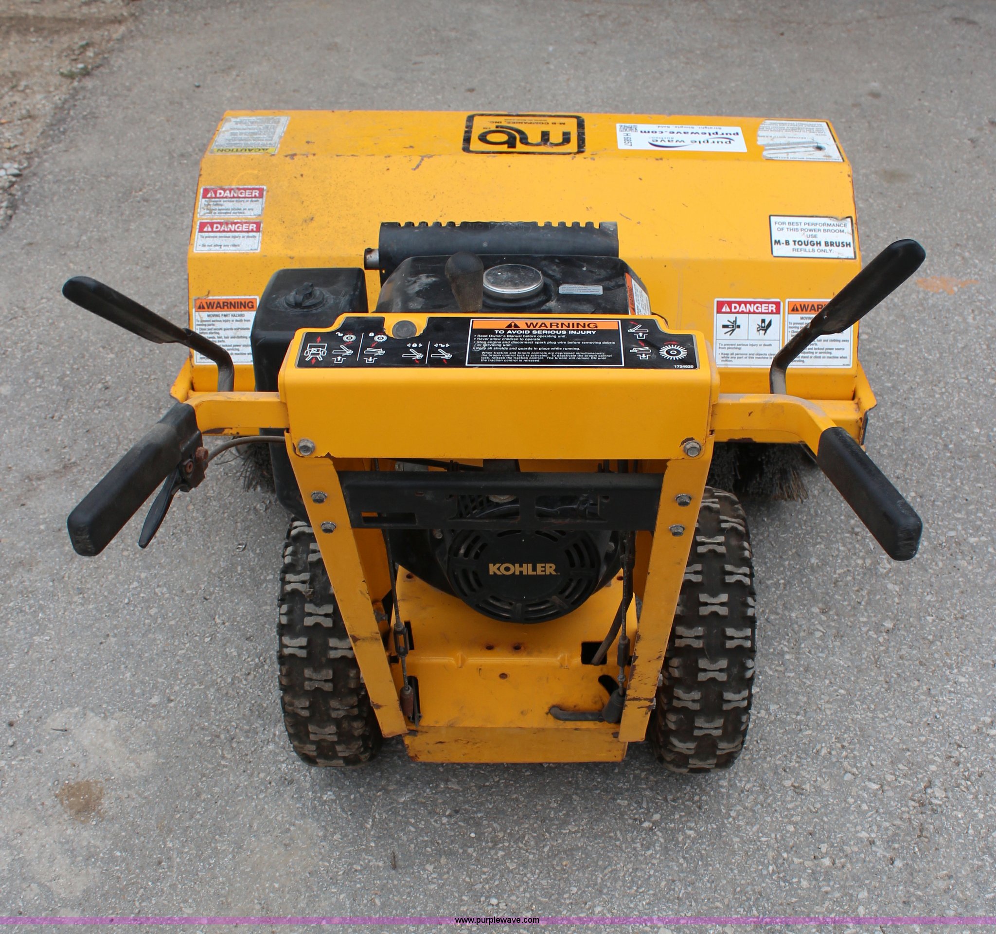 MB broom in Shawnee, KS Item H6857 sold Purple Wave