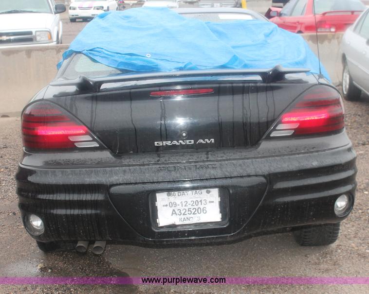 image for item H4216 1999 Pontiac Grand AM SE