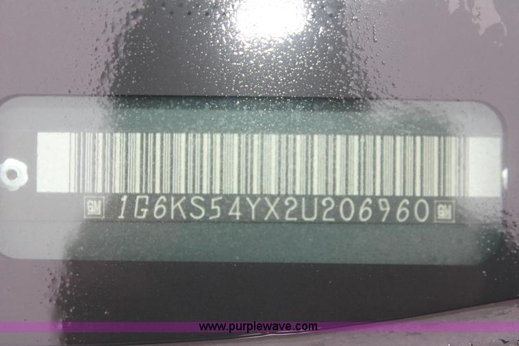 image for item H4219 2002 Cadillac Seville SLS