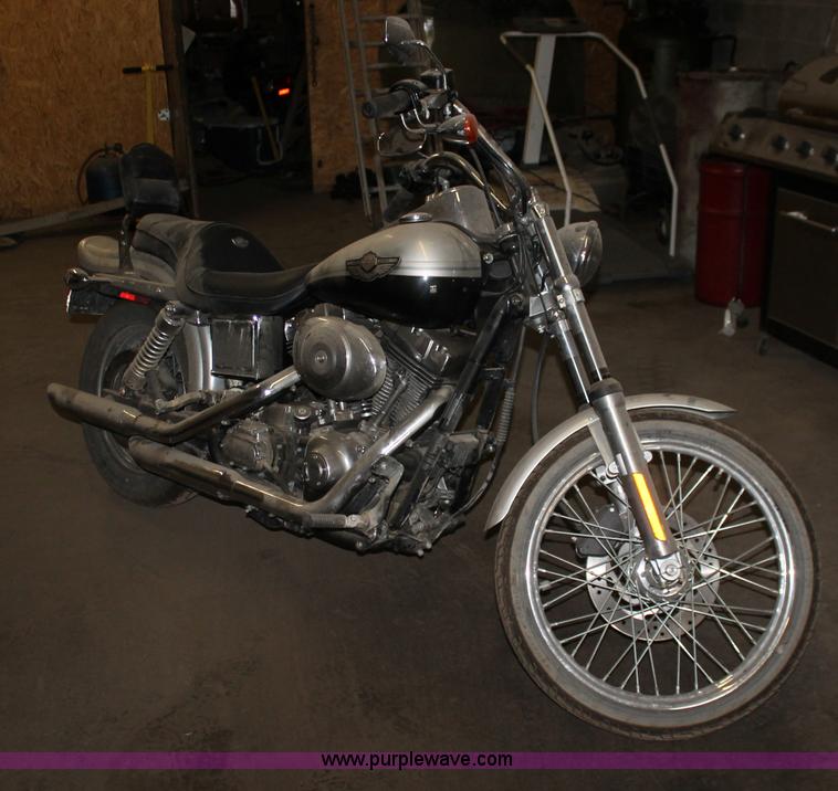 image for item H4242 2003 Harley Davidson Dyna Wide Glide 100 Year Anniversary Edition motorcycle