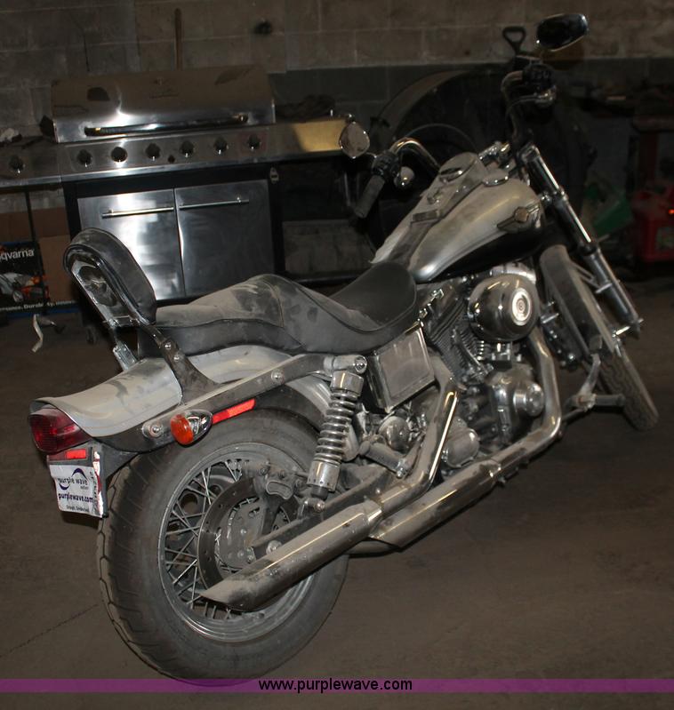 image for item H4242 2003 Harley Davidson Dyna Wide Glide 100 Year Anniversary Edition motorcycle