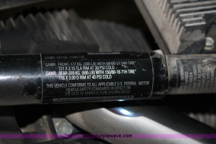 image for item H4242 2003 Harley Davidson Dyna Wide Glide 100 Year Anniversary Edition motorcycle