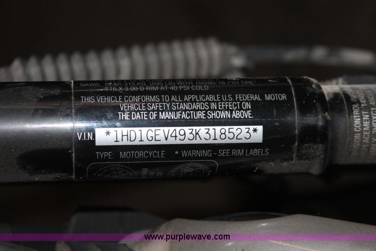 image for item H4242 2003 Harley Davidson Dyna Wide Glide 100 Year Anniversary Edition motorcycle