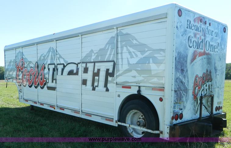 image for item AD9954 1991 Hack beverage trailer