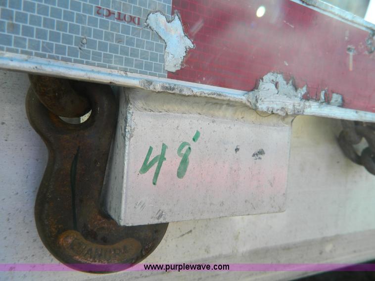 image for item AD9962 2006 Wilson CF900 Road Brute aluminum flatbed trailer