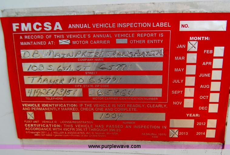 image for item B5882 2005 Wabash 53' reefer trailer