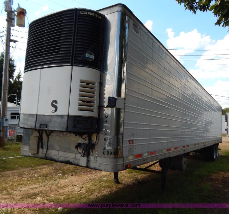 image for item B5884 2005 Wabash 53' reefer trailer