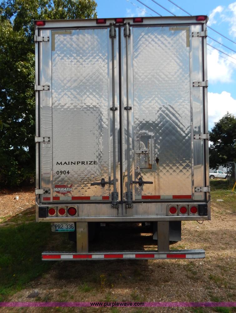 image for item B5884 2005 Wabash 53' reefer trailer
