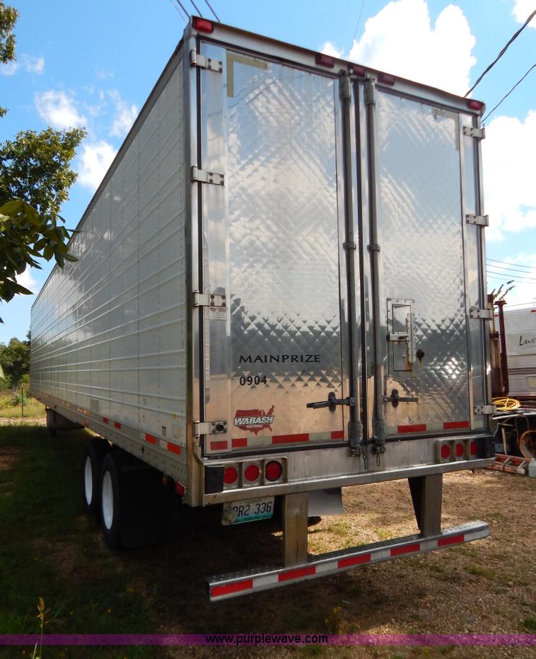 image for item B5884 2005 Wabash 53' reefer trailer