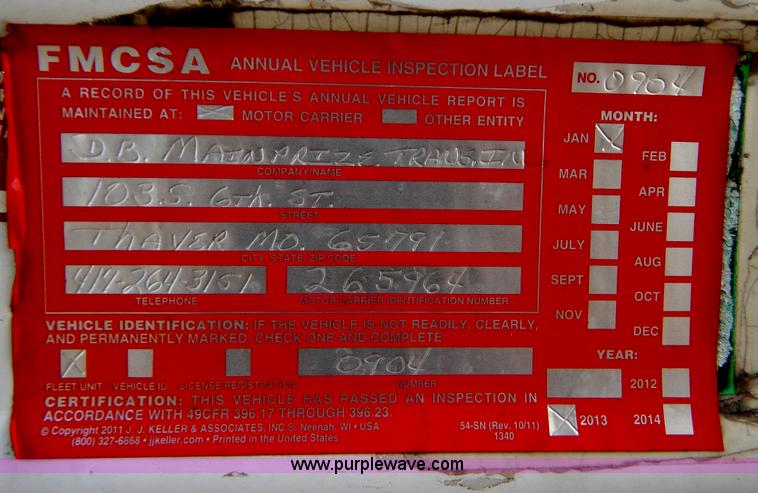 image for item B5884 2005 Wabash 53' reefer trailer