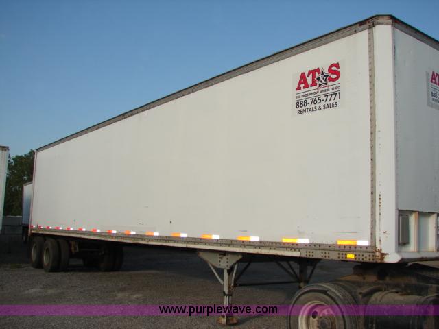 image for item C1361 1983 Dunham 45' storage trailer