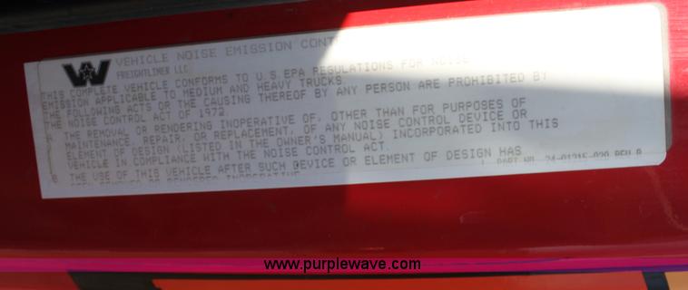 image for item G4127 2006 Western Star 4900EX semi truck