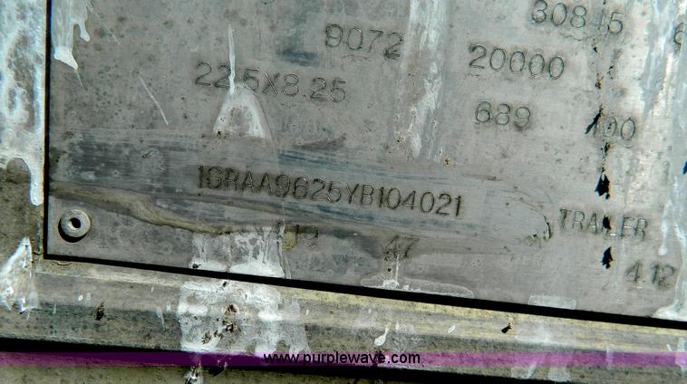 image for item G7995 2000 Great Dane 7411TP-SA dry van trailer