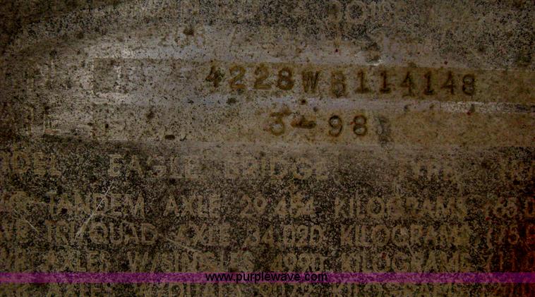 image for item H6314 1998 Trinity 43' belt trailer