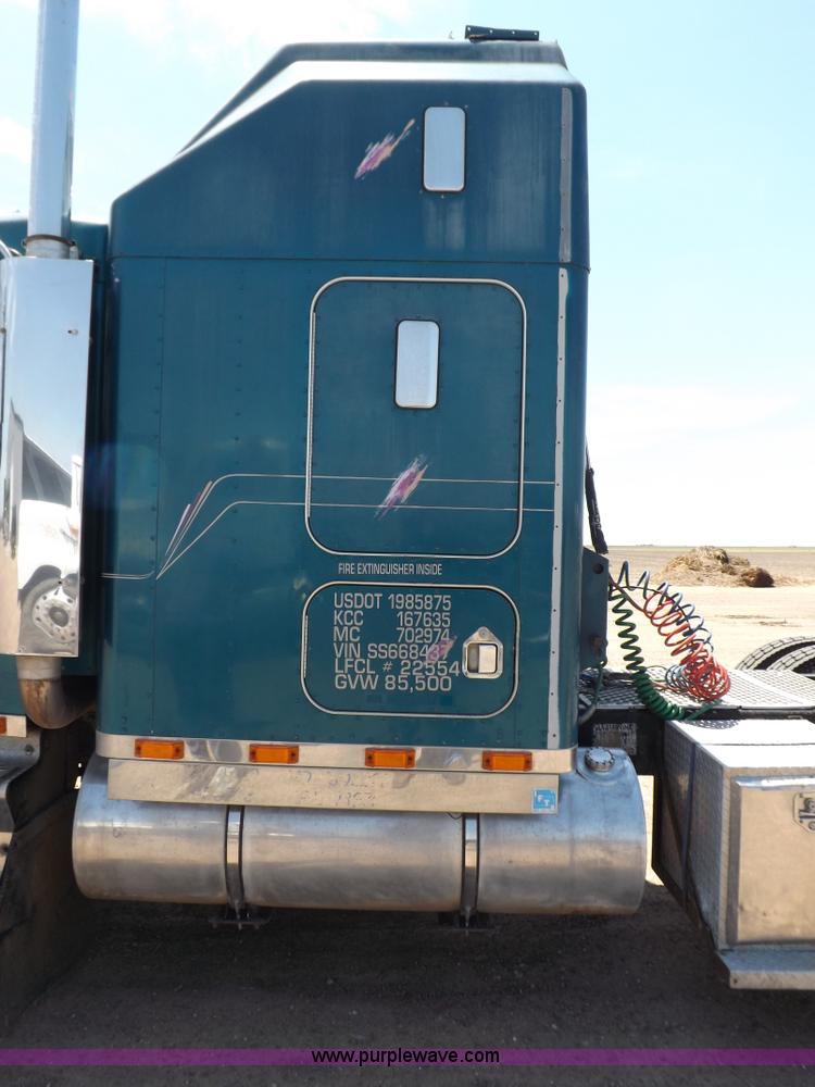 image for item H7013 1995 Kenworth W900 semi truck