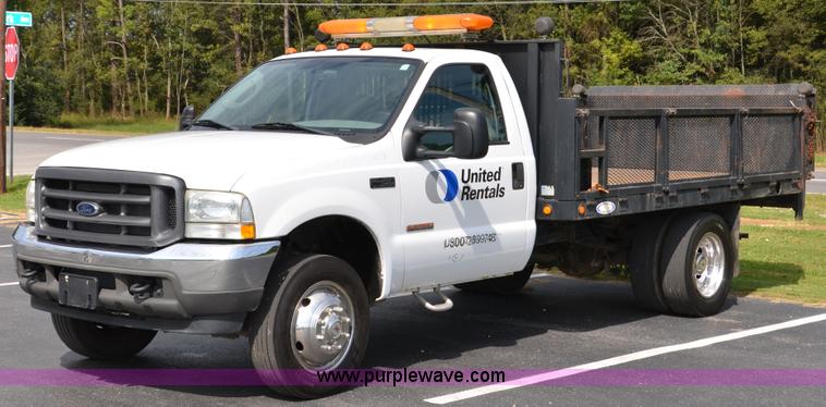 image for item C1456 2004 Ford F450 Super Duty utility truck