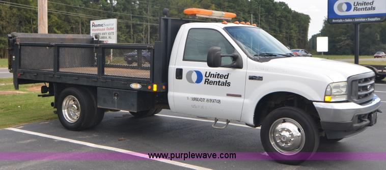 image for item C1456 2004 Ford F450 Super Duty utility truck