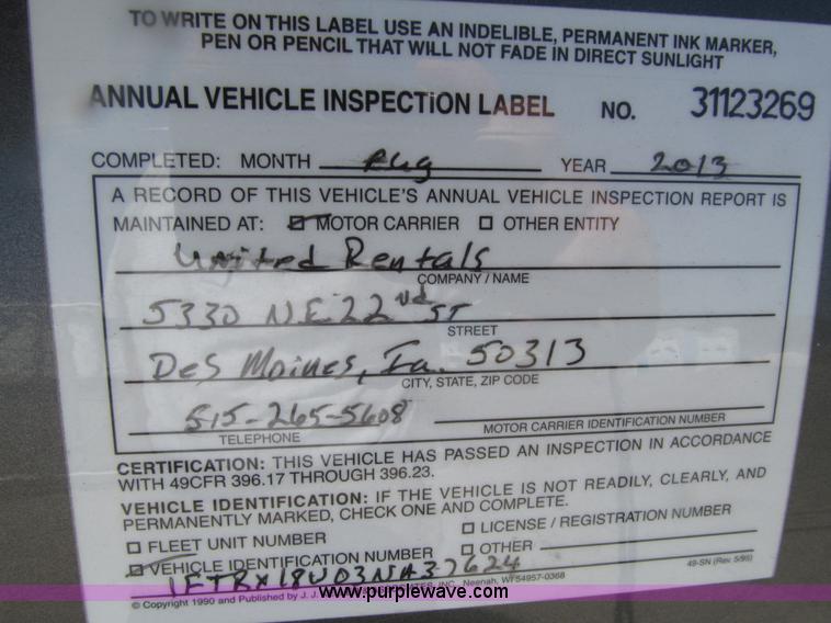 image for item E4561 2003 Ford F150 XLT SuperCab pickup truck