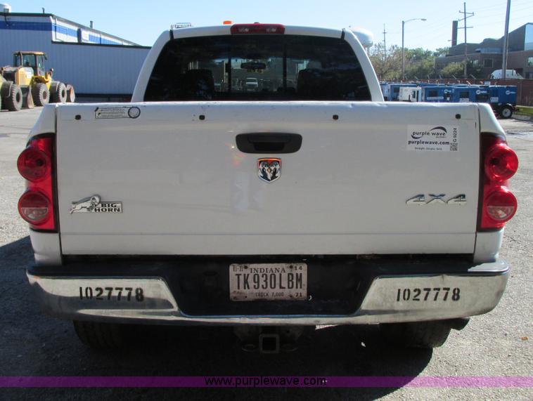 image for item G9224 2008 Dodge Ram 1500 pickup truck