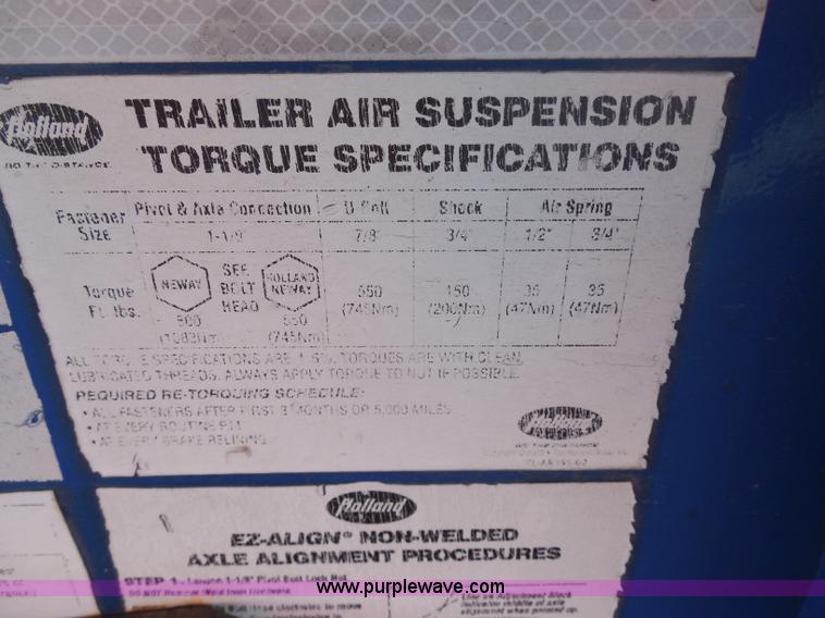 image for item I1331 2006 Trail King TK70HST-482 Advantage equipment trailer