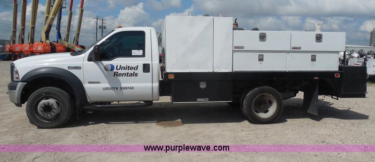 image for item I1333 2007 Ford F450 Super Duty service truck