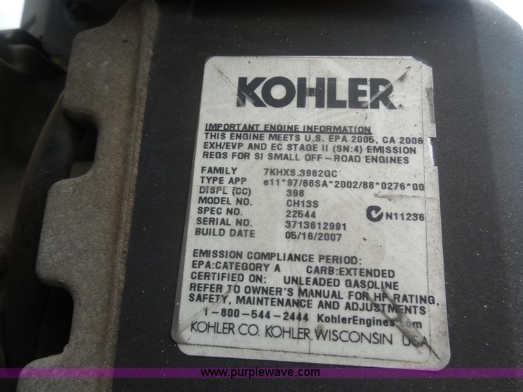 image for item I1336 2006 Ford F550 flatbed lube truck