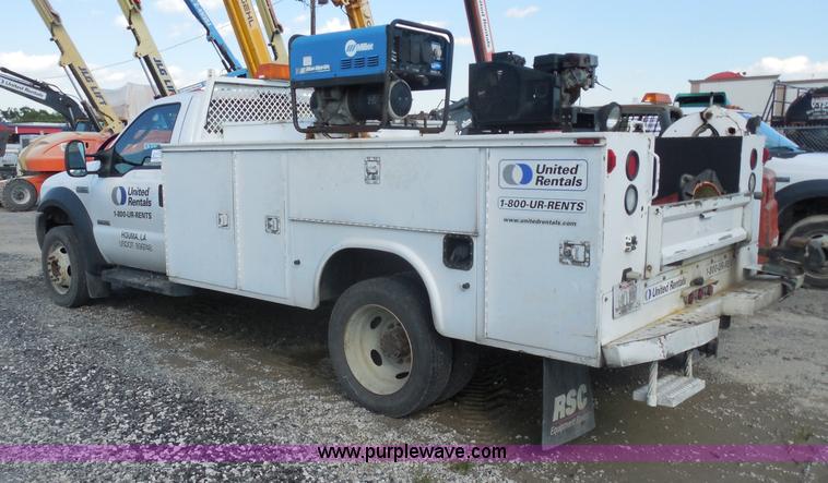 image for item I1344 2007 Ford F550 Super Duty service truck