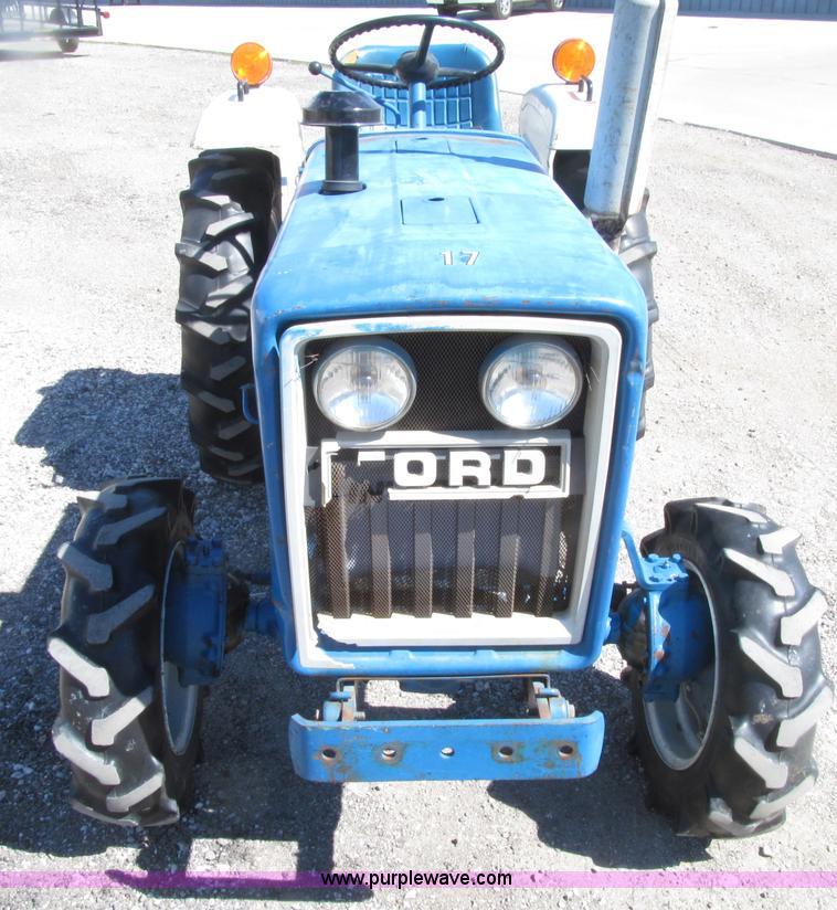 image for item E4505 Ford 1500 MFWD utility tractor