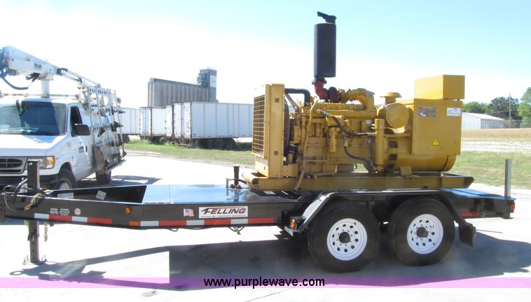 image for item E4507 Caterpillar SR4 188 KVA portable generator