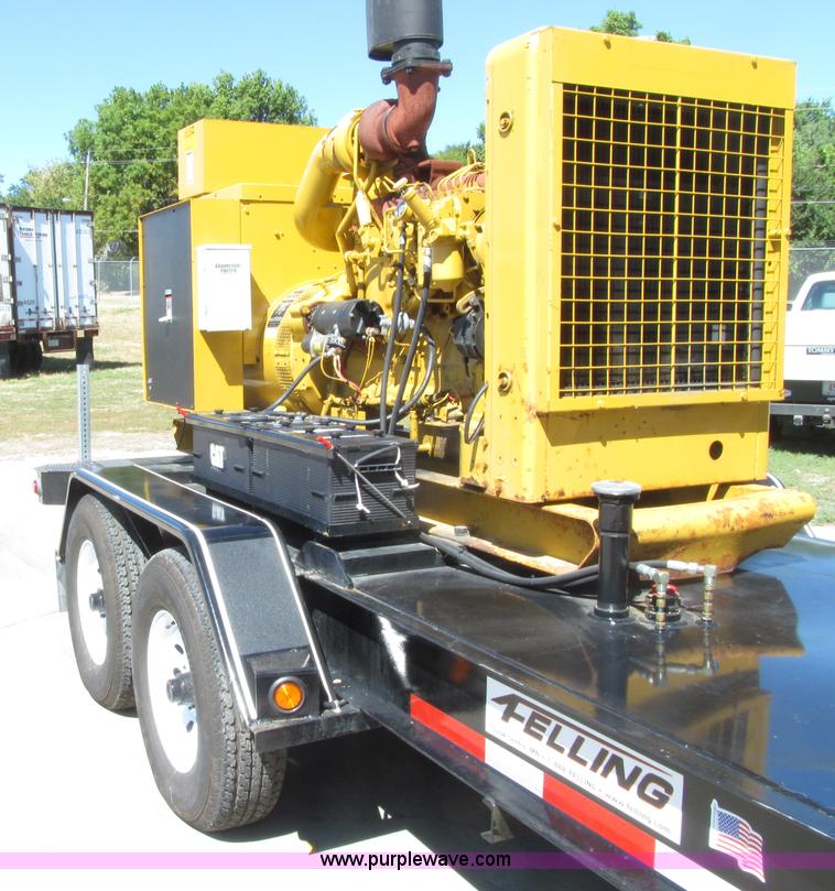 image for item E4507 Caterpillar SR4 188 KVA portable generator