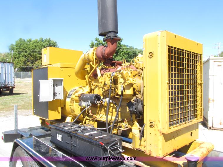 image for item E4507 Caterpillar SR4 188 KVA portable generator