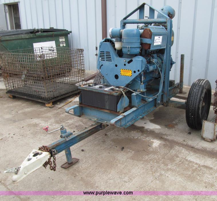 image for item E4575 Gorman Rupp 16A2-F3L portable water pump