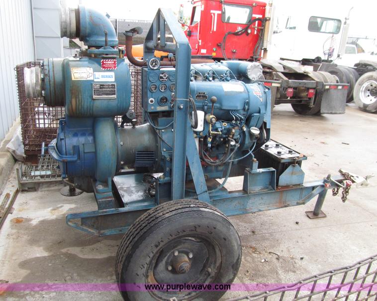 image for item E4575 Gorman Rupp 16A2-F3L portable water pump