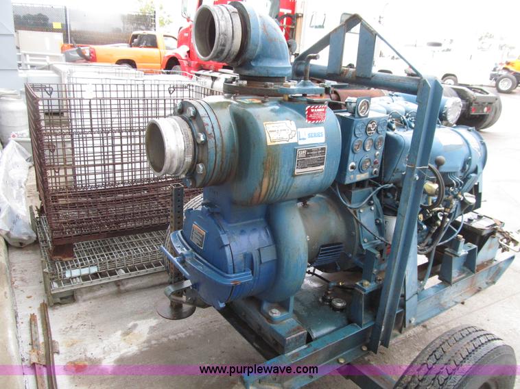 image for item E4575 Gorman Rupp 16A2-F3L portable water pump