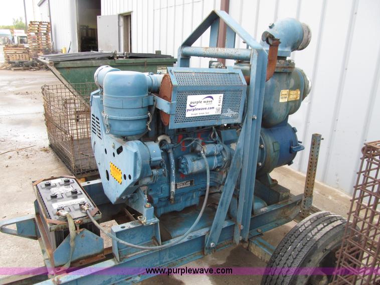 image for item E4575 Gorman Rupp 16A2-F3L portable water pump