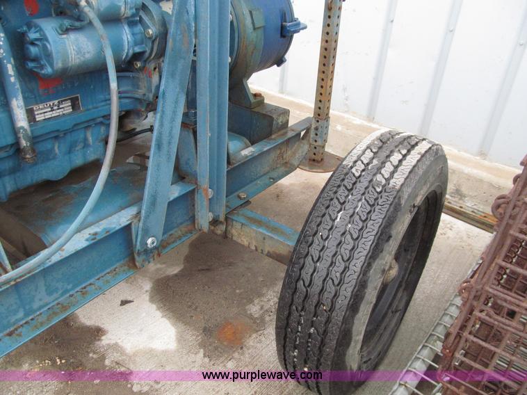 image for item E4575 Gorman Rupp 16A2-F3L portable water pump